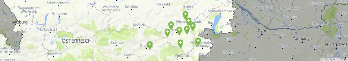 Map view for Pharmacies emergency services nearby Prigglitz (Municipality, Niederösterreich) (103)